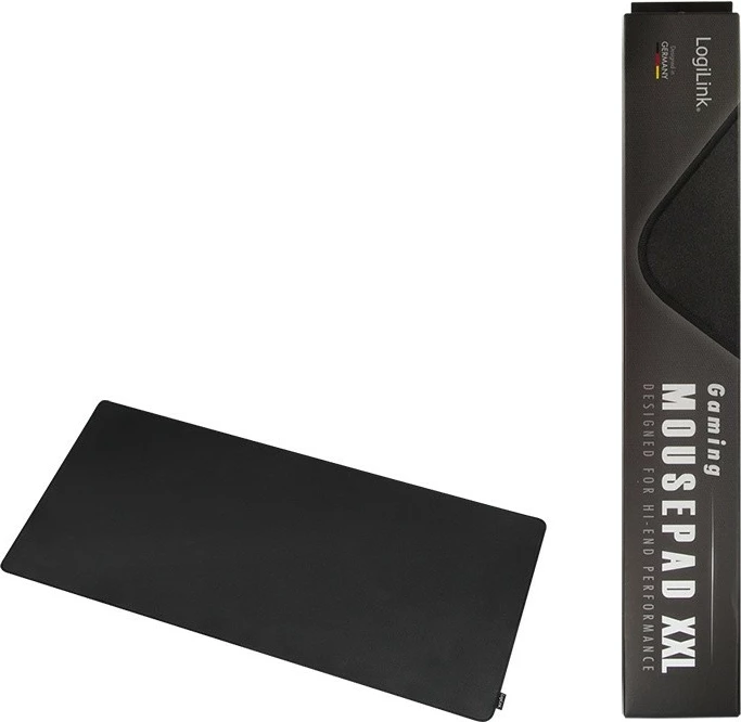 Mauspad gaming LogiLink ID0198 XXL 88x44 cm, e zezë