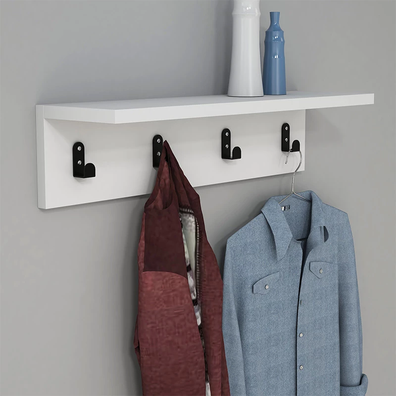 Varëse muri Mulan, ngjyrë e bardhë, 60x16x14.5cm