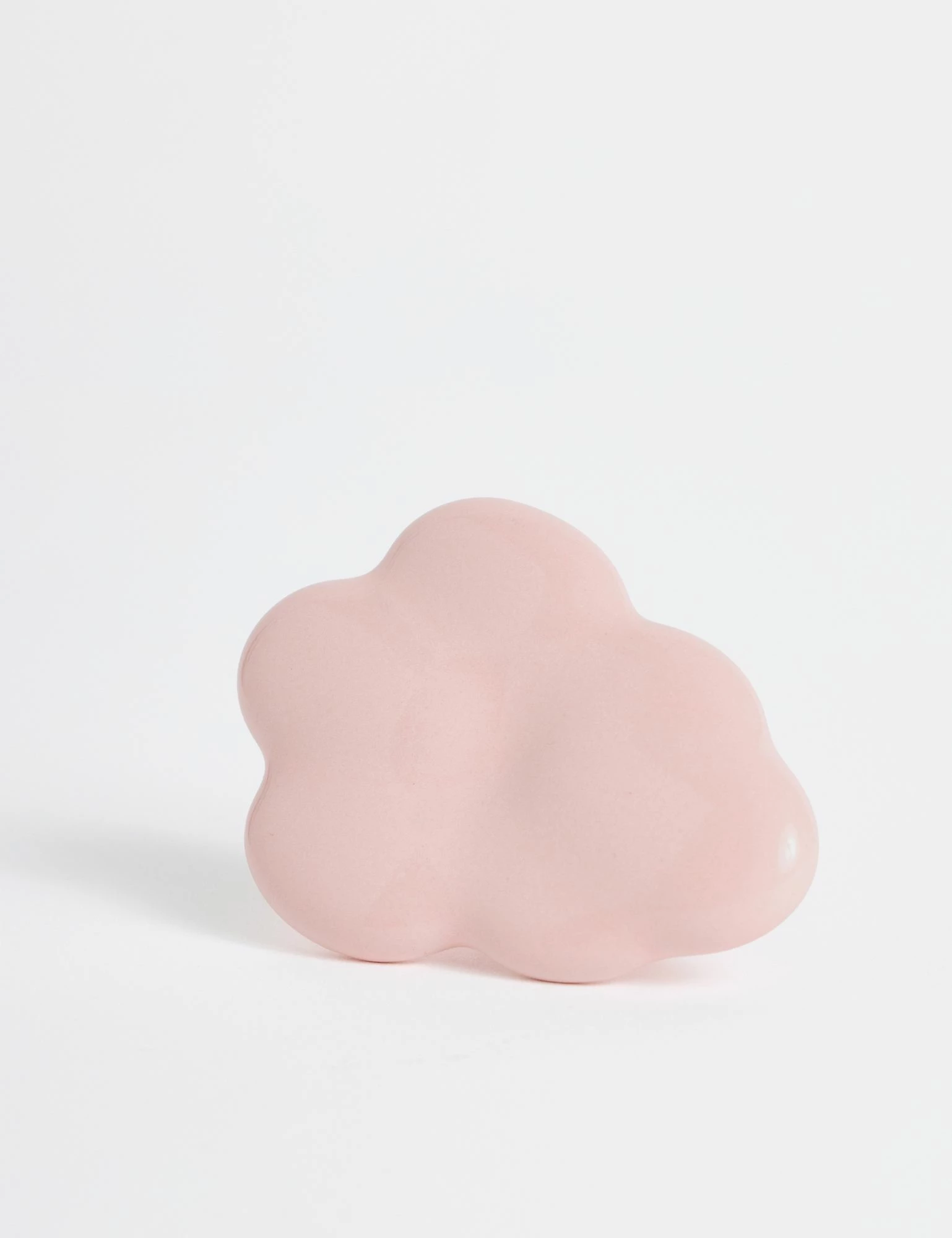 Dorez dekorative, formë reje, porcelani rozë, Evila Originals