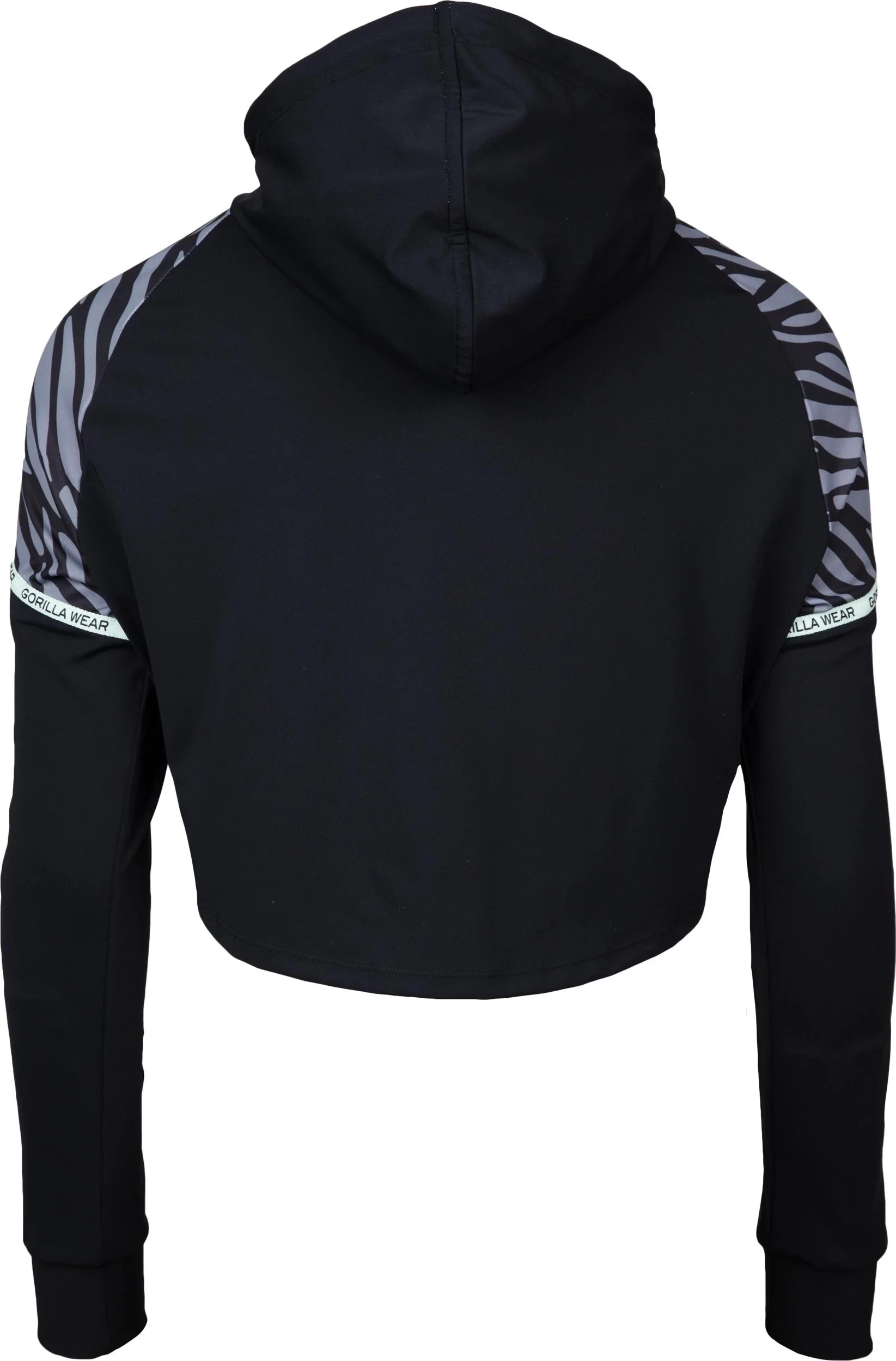 Zion Cropped Hoodie - Black [Madhësia: L]