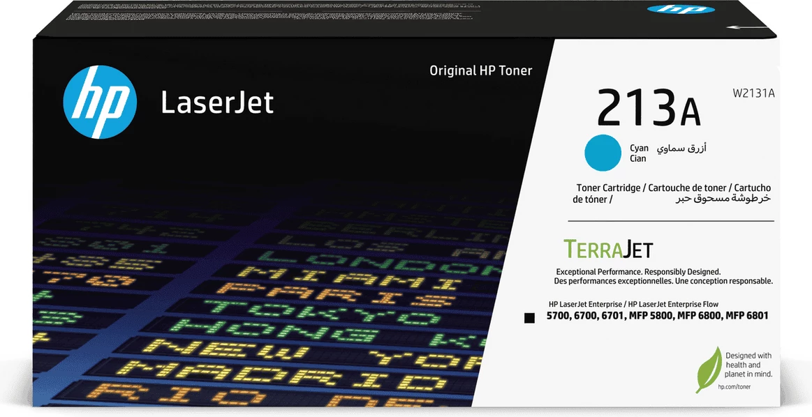 Toner, HP, 213A W2131A, 3000 faqe, standard, Cyan