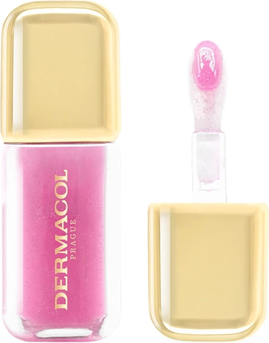 Gloss për buzë Dermacol Diamond Lip Oil Lip Gloss 02 Hot Kiss për femra 4.8ml