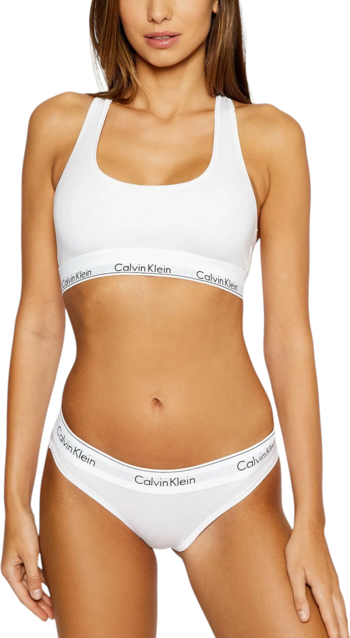Sutjenë për femra Calvin Klein Underwear F3785E, e bardhë [Madhësia: XS]