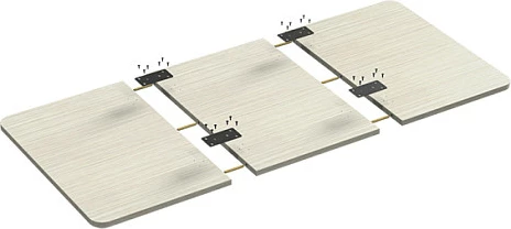 Pllakë tavoline LogiLink, 1200x600mm, 3 pjesë, dru natyral