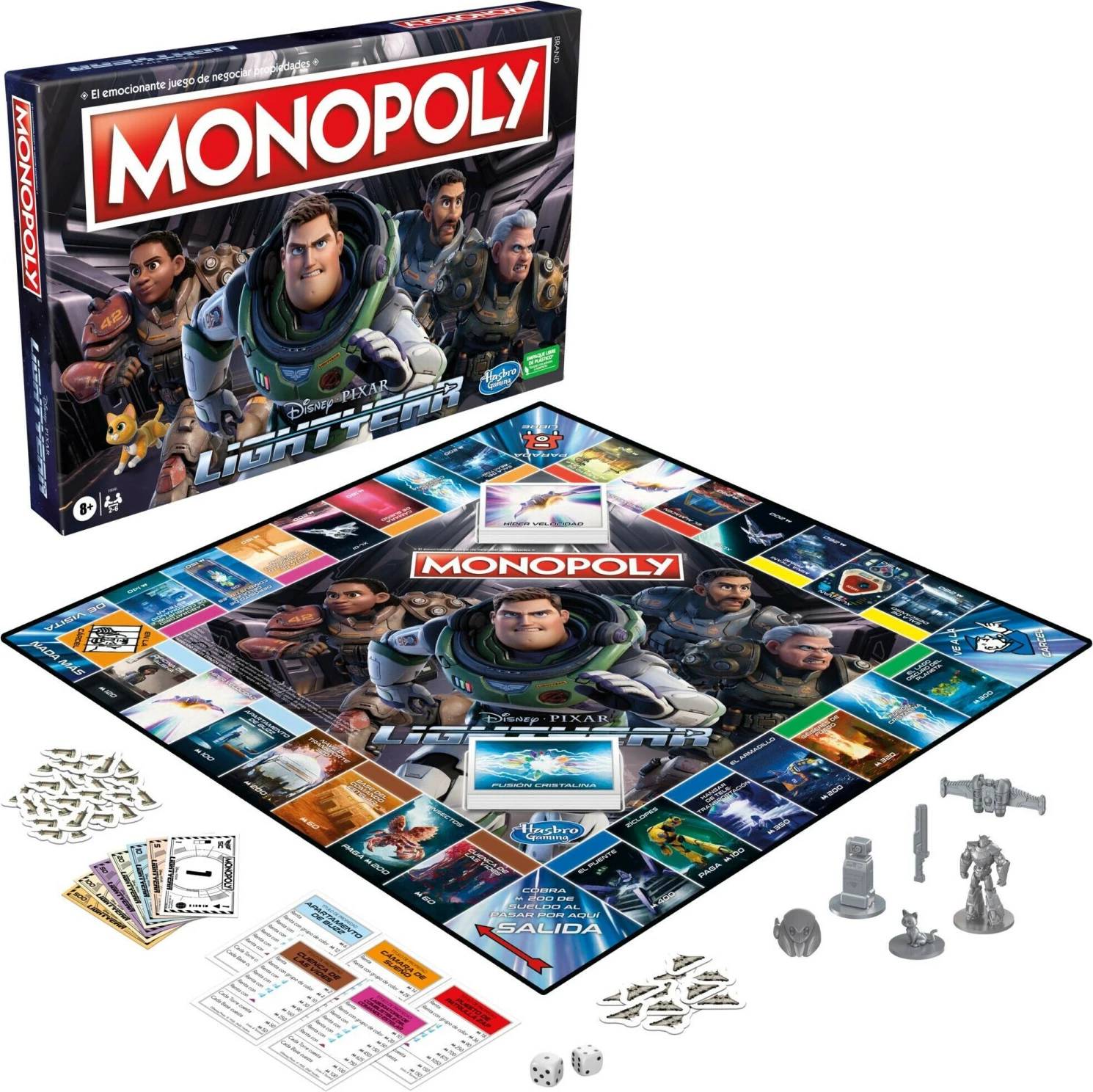 Lojë tavoline Hasbro Monopoly Disney Pixar Lightyear Edition (EN), 8+