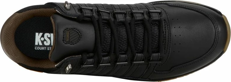 Këpucë lifestyle K-Swiss për meshkuj, të zeza [Madhësia: 42.5]