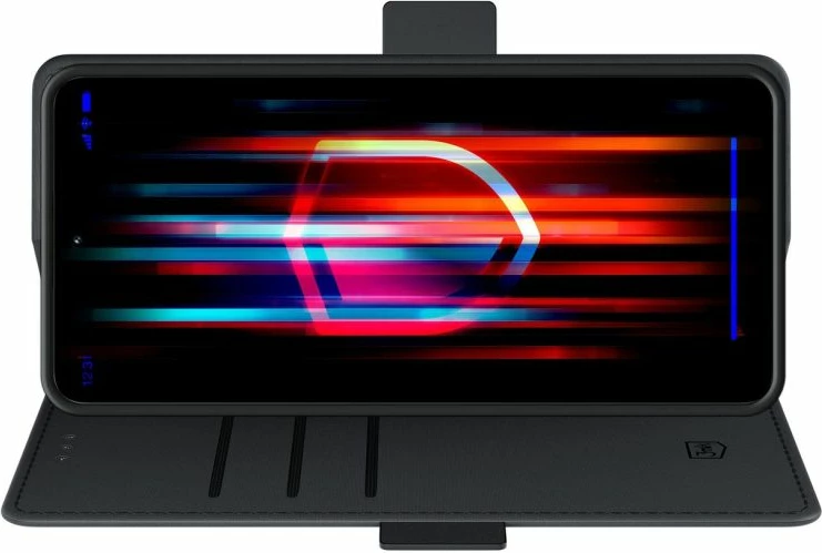 Kutia-portofol për Xiaomi 15T 5G 3mk, e zezë