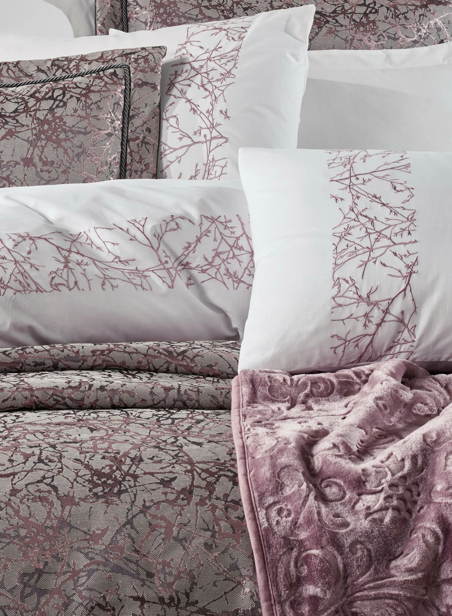 Set dhome gjumi dopio L'essentiel, Destina, ngjyra powder