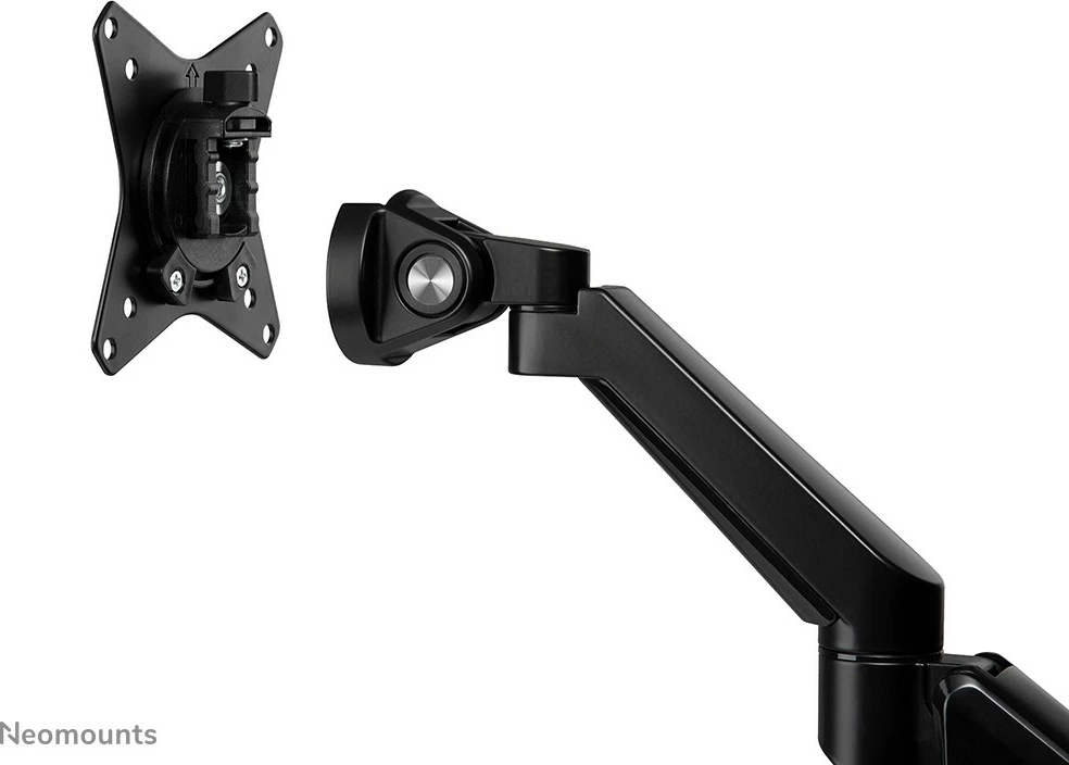 Krah monitori Neomounts, Clamp/Grommet, 9 kg, 43.2 cm (17"), 81.3 cm (32"), 100 x 100 mm, e zezë