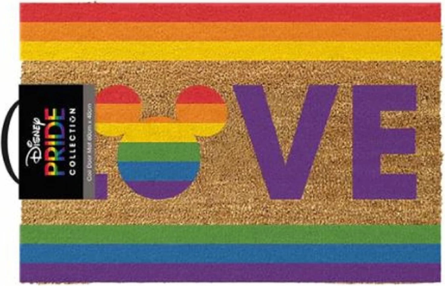 Tapet dere Pyramid International Disney Mickey Pride 60x40 cm, me ngjyra ylberi