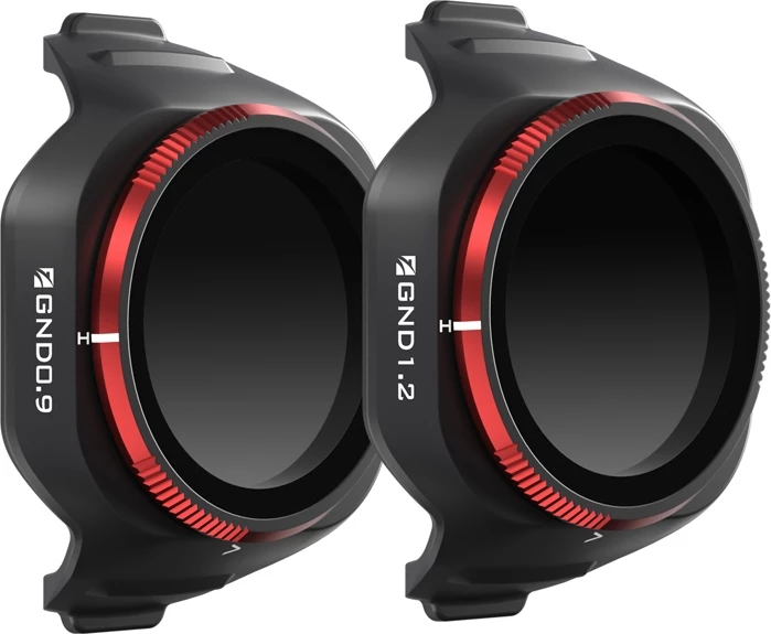 Set filtrash gradient GND për dron, Freewell FW-MN5-GND, për DJI Mini 5 Pro, GND0.9 & GND1.2, xhami optik, kornizë alumini