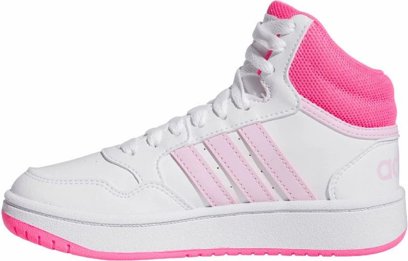 Atlete për fëmijë adidas, të bardha dhe rozë [Madhësia: 38 2/3]