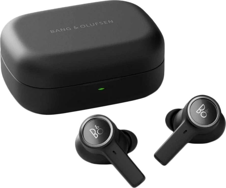 Kufje BANG & OLUFSEN Beoplay EX, True Wireless, Bluetooth 5.2, Qi, Black Anthracite, set me kuti karikimi
