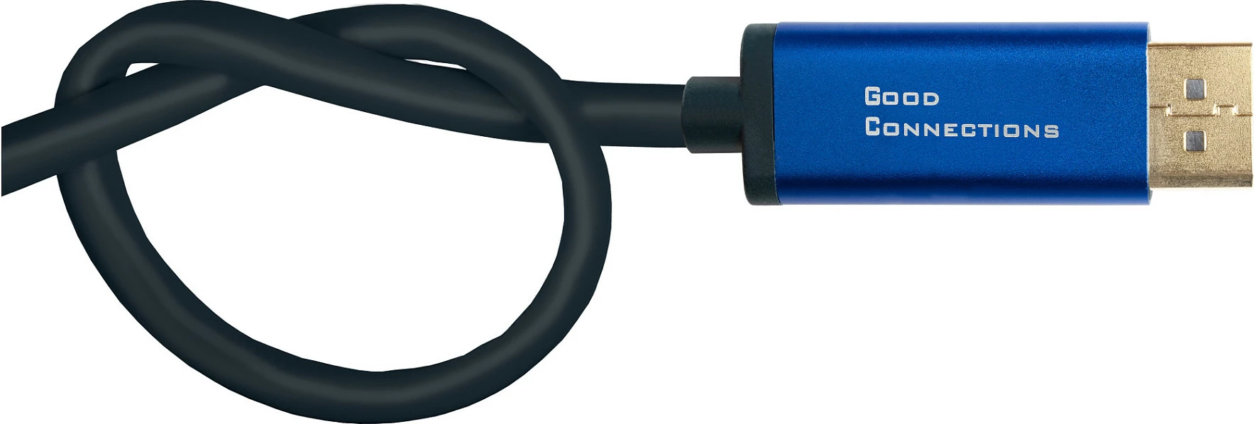 Kabllo USB-C në DisplayPort GoodConnections 4812-CSF020B, 2 m, 4K 60Hz, e kaltër