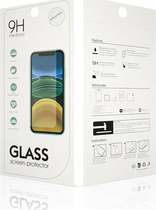 Xham i temperuar TelForceOne 2.5D për Samsung Galaxy A55 5G 9H 0.3 mm (1 copë)