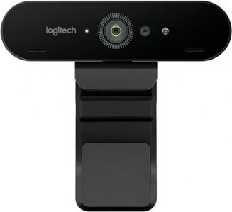 Kamerë web Logitech BRIO 4K Ultra HD (960-001106), 13MP, USB 3.2, me mikrofon, e zezë