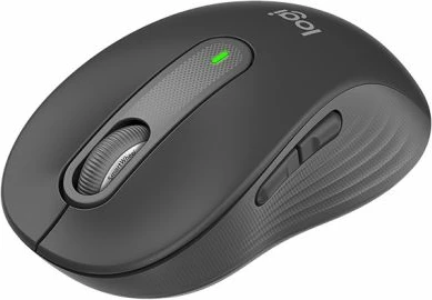 Maus LOGITECH Signature M650, size M, Bluetooth + Logi Bolt, 2000 DPI, grafit, set me marrës USB + bateri AA