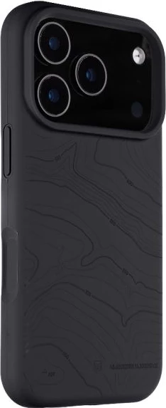 Mbështjellës silikoni Tactical Beaver për iPhone 17 Pro Max, anti-shok, Asphalt