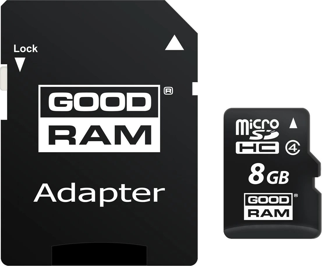 Kartë memorie Goodram M40A, 8GB, e zezë