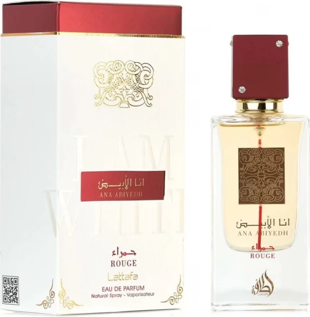 Eau de Parfum Lattafa Ana Abiyedh Rouge, 60 ml