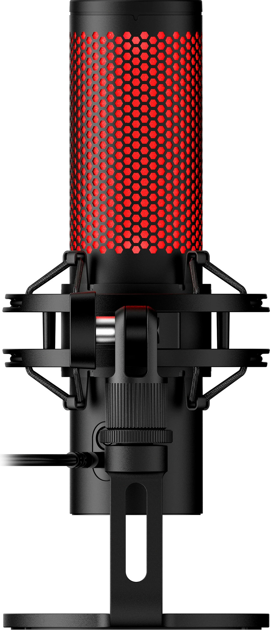Mikrofon USB HyperX QuadCast 2, 24-bit/96kHz, 4 polar pattern, 3.5mm, i zi