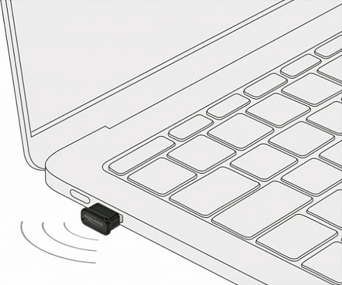 Adapter Bluetooth USB DeLOCK 4.0, USB Type-A, A2DP, 10 m, i zi