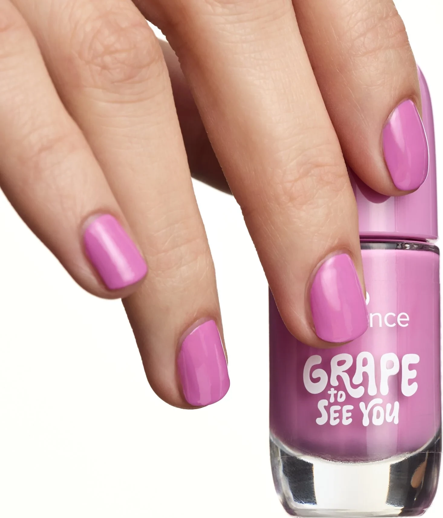 Essence gel nail polish 29 GRAPE to SEE YOU