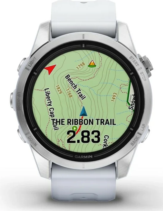 Smartwatch Garmin Epix Pro Gen 2 42mm bardhë/argjend