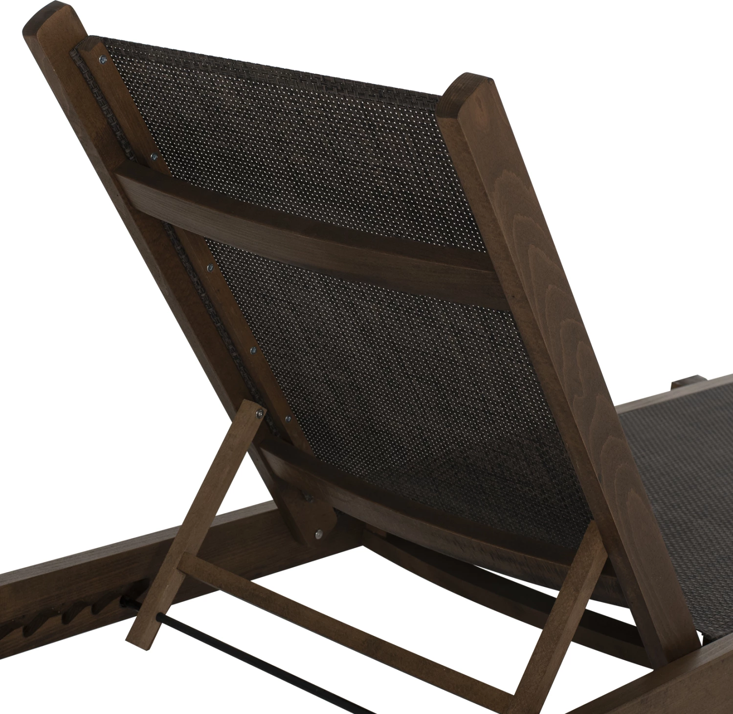 Shezllon profesional për plazh, dru ahu, ngjyrë arre, FH10356.04, 200x61-66x31-91H cm 5