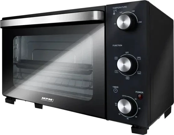 Furrë elektrike mini MPM MPE-14/T, 1300 W, e zezë