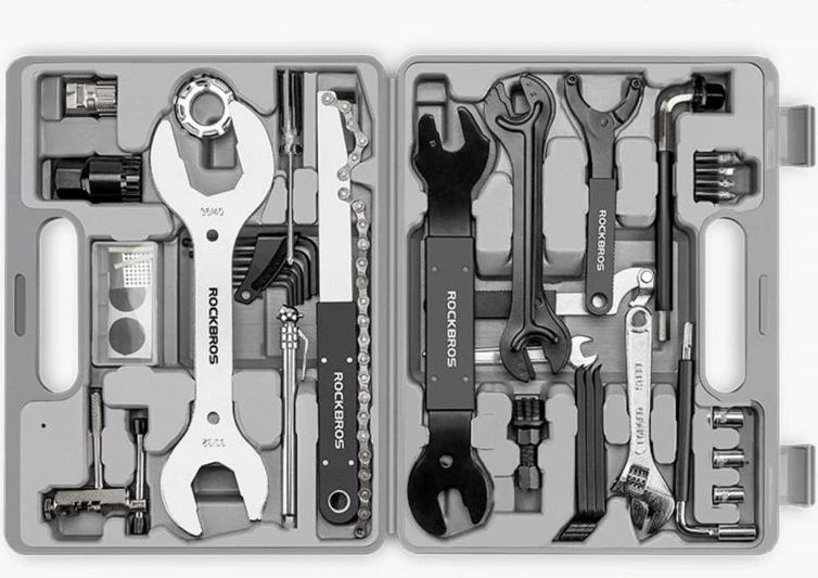 Set veglash për servis biçiklete Rockbros 43210810001, gri
