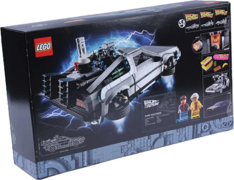 set LEGO Creator Expert DeLorean DMC-12 Time Machine 10300, 1872 pjesë, 18+