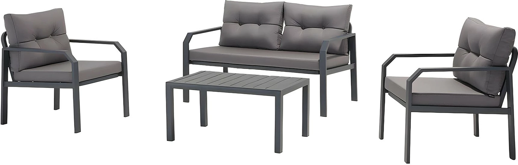 Set lounge për kopsht Arya, ngjyrë antracit, Hanah Home
