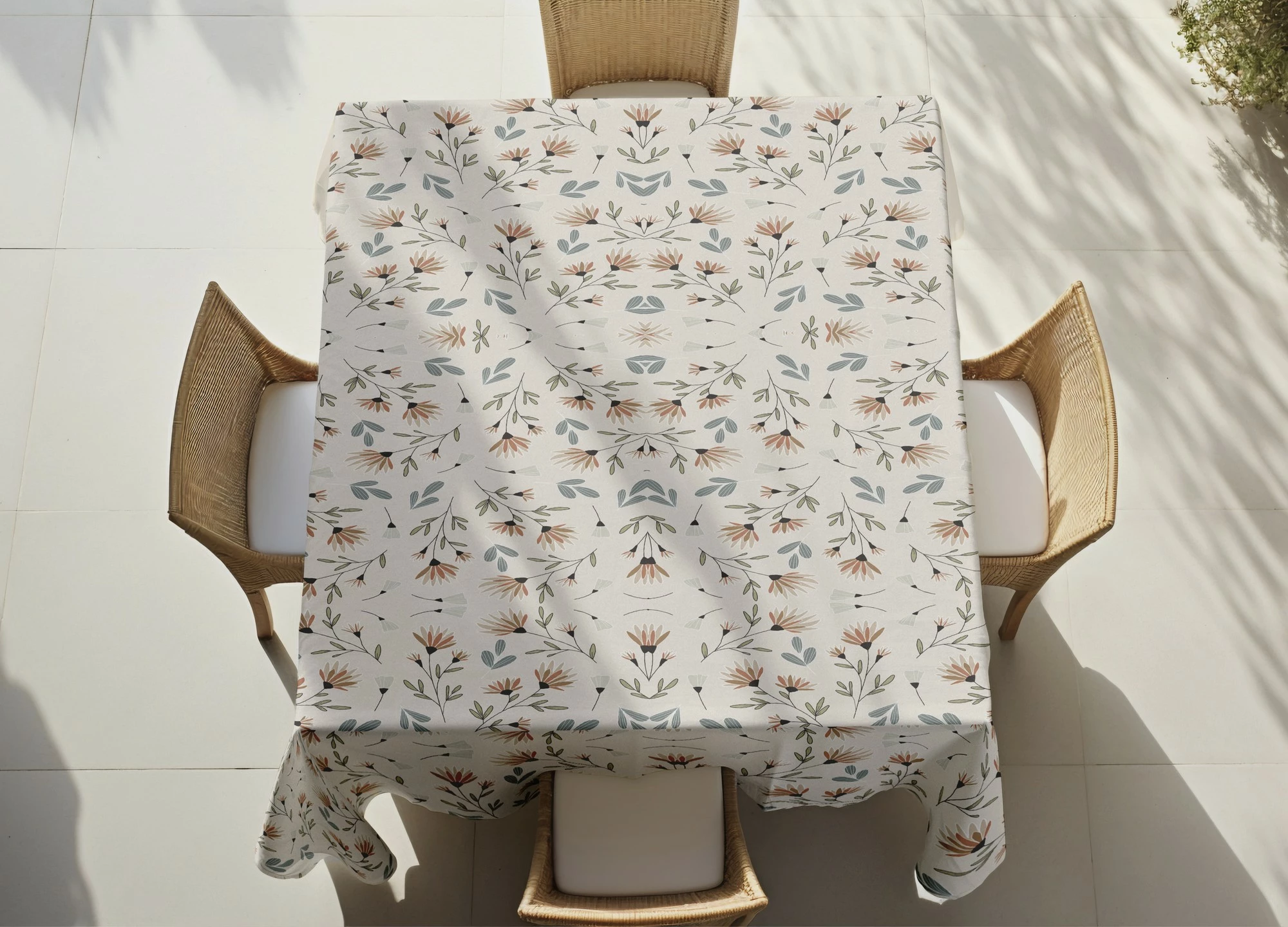 Mbulesë tavoline Hermia, Asr-tblclt25-46, 140x220 cm