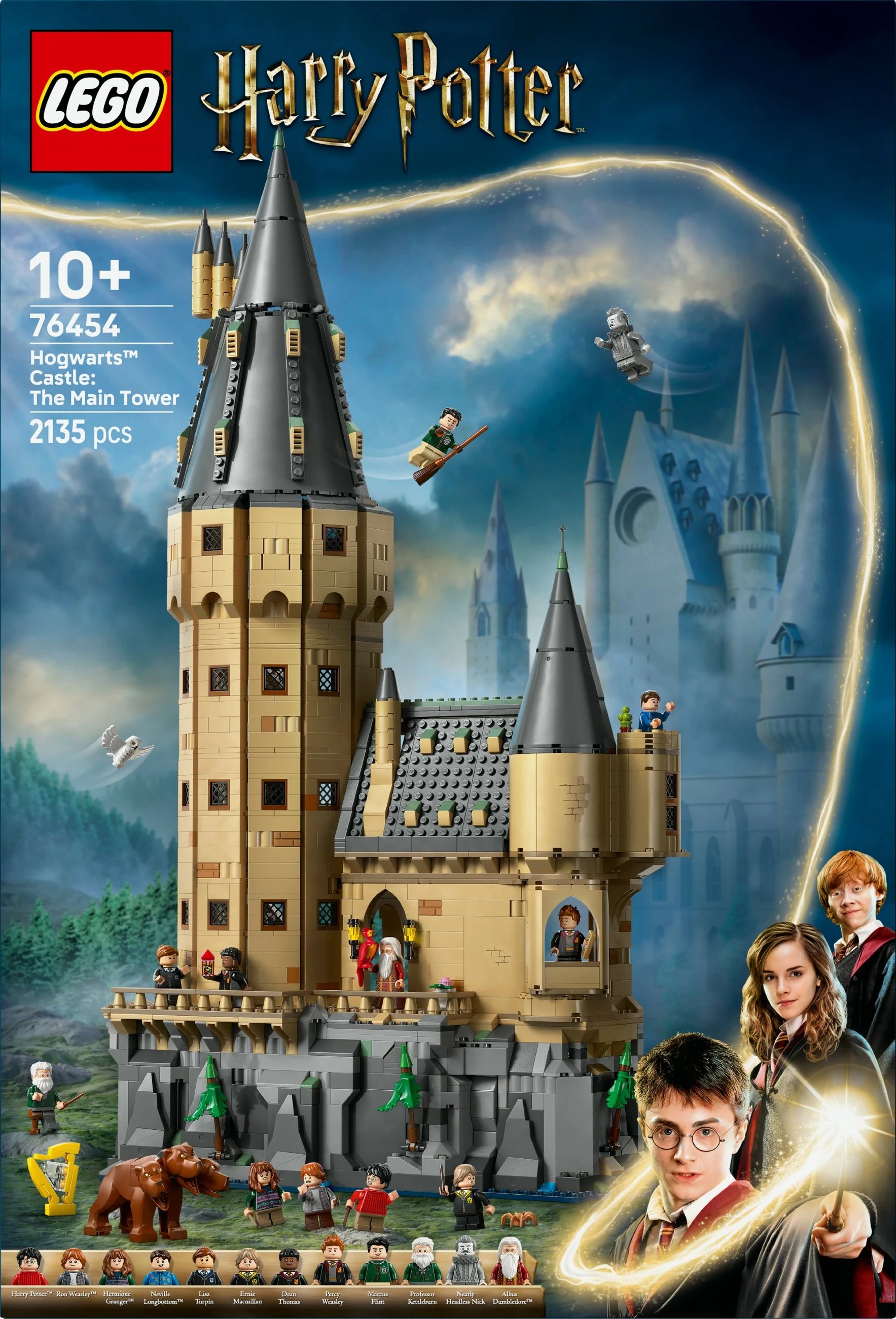 Set ndërtimi LEGO Harry Potter 76454, Kulla kryesore, 2135 pjesë, multikolor