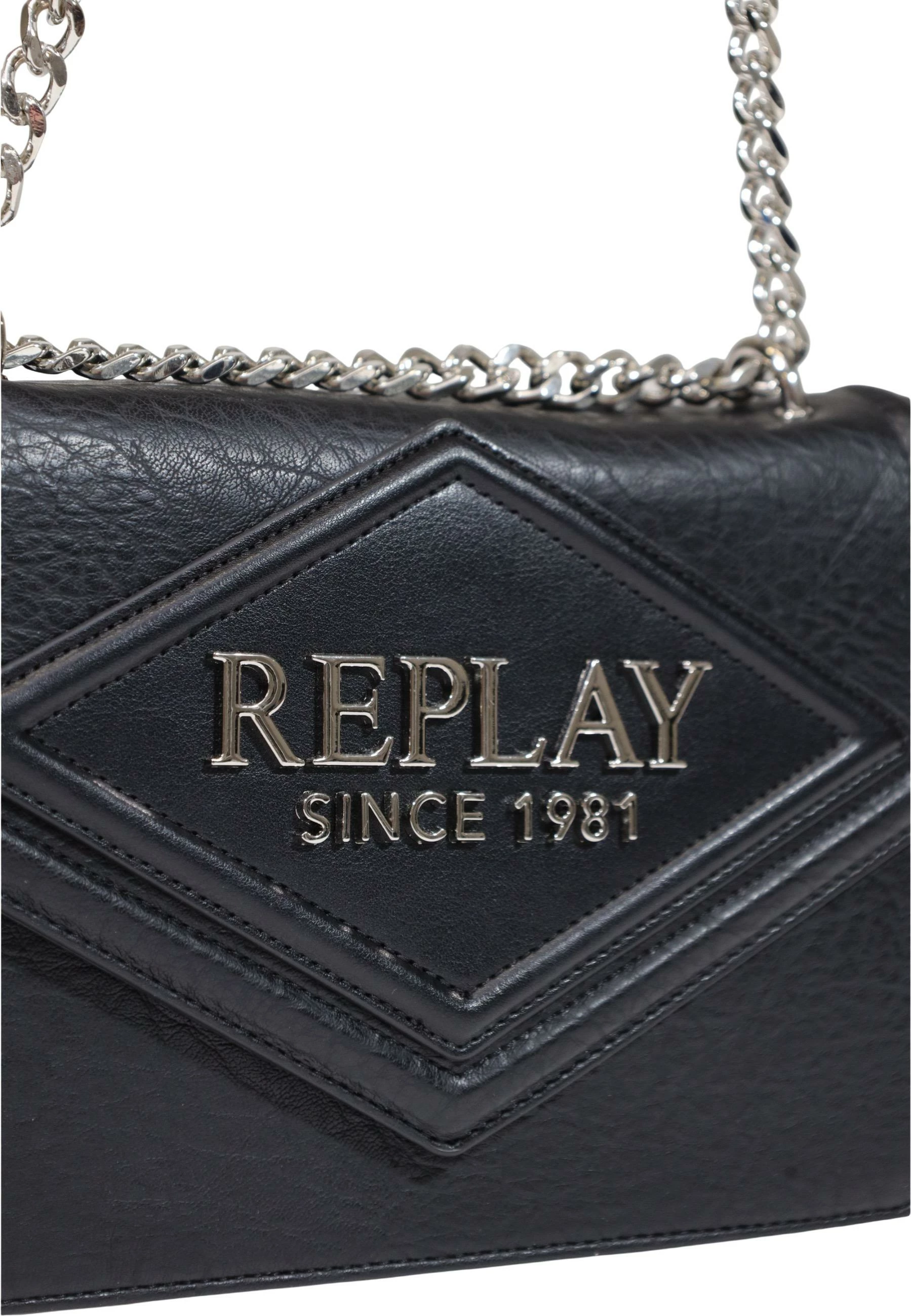 Çantë krahu Replay FW01CL.000.A7243S, e zezë