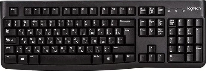 Tastierë Logitech K120 Business UKR, e zezë