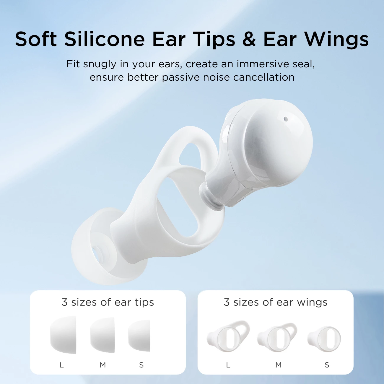Kufje TWS Joyroom JR-TS2 Cozydots Series, Bluetooth 5.3, reduktim zhurme, të bardha