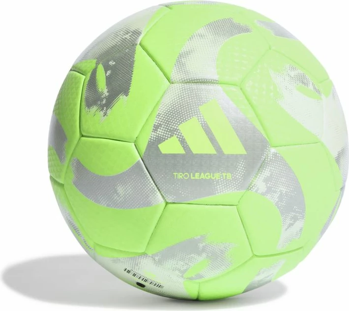 Top futbolli adidas për meshkuj, femra dhe fëmijë, ngjyrë jeshile dhe argjendi