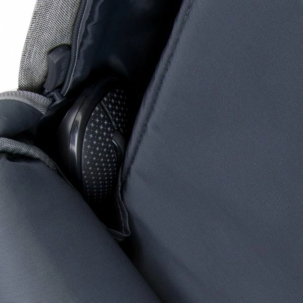 Ruksak laptopi RIVACASE 7567 anti-vjedhje për 17.3\" me USB, 0.78 kg, gri/blu