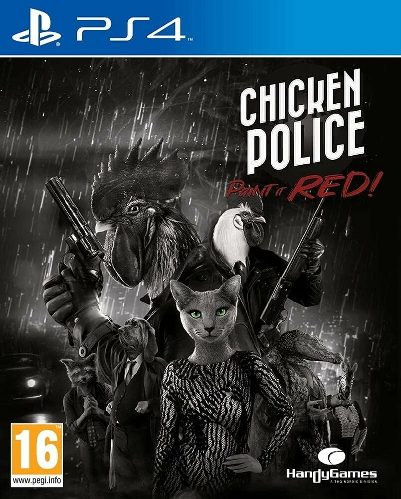 Lojë PS4 THQ Nordic Chicken Police - Paint It Red!, PEGI 16