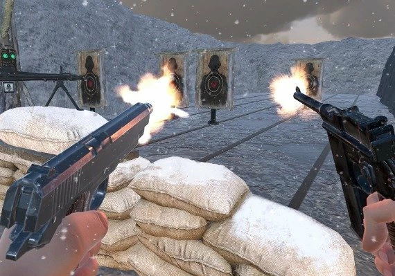 World War 2 Winter Gun Range VR Simulator EN Global