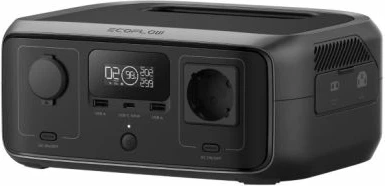 Stacion energjie portativ EcoFlow RIVER 3 245Wh LiFePO4, 300W (X-Boost 600W), Gri e errët