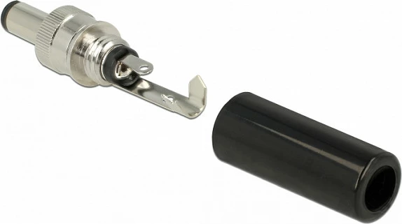 Konektor DC DeLOCK 89916, 5.5 x 2.5 mm, 18 V 2 A, i zi/inoks