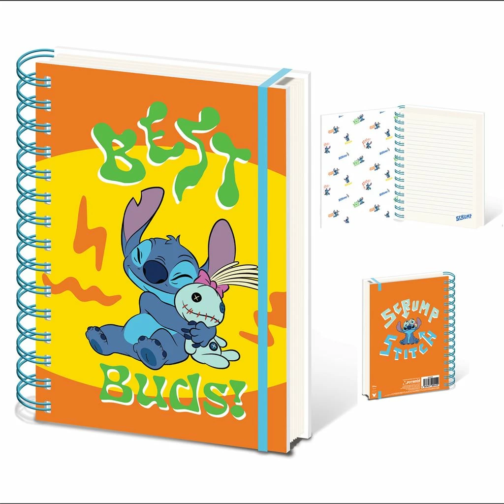 Fletore spirale Pyramid International Disney Lilo & Stitch A5 me vija
