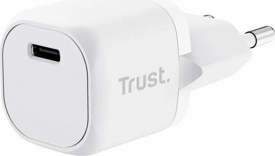 Karikues Trust Maxo 25205, 20W USB-C PD, 1x USB-C, 3A, bardhë