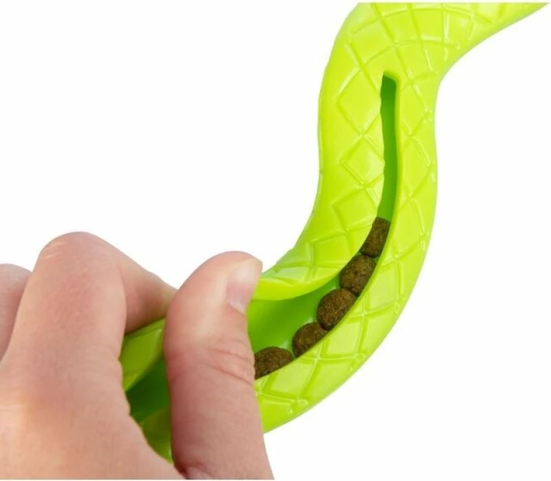 Lodër për qen TRIXIE Treat Hose, e gjelbër, 27 cm