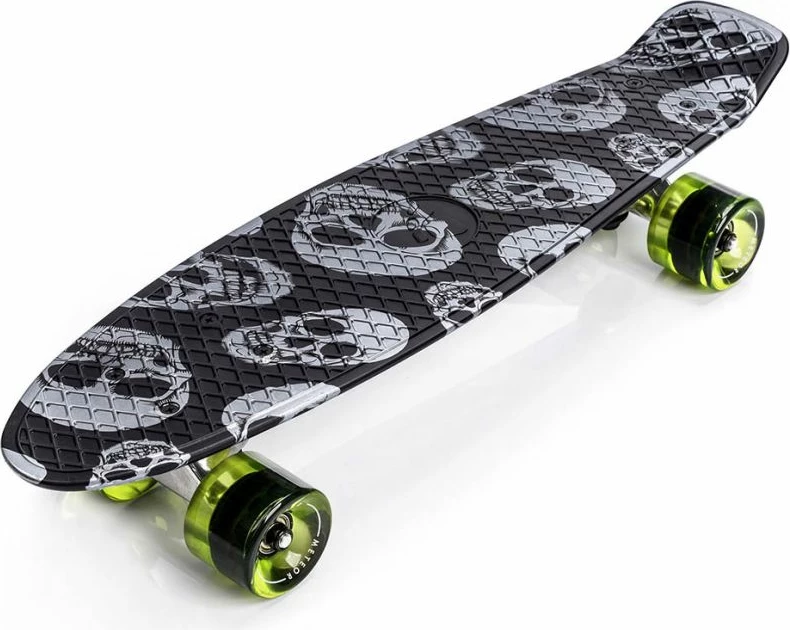 Skateboard Meteor Multicolor Skulls 22607
