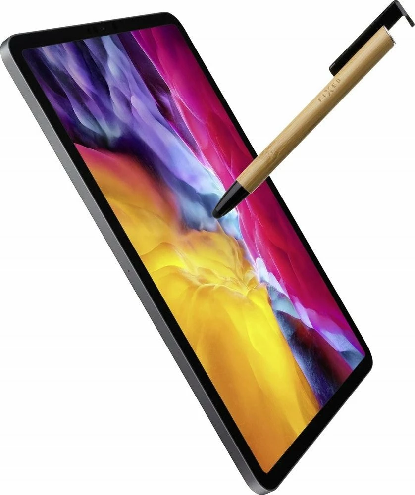 Stilolaps me stylus dhe mbajtëse Fixed Pen 3n1, Bamboo