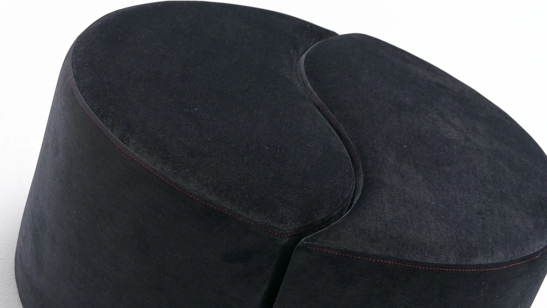 Puf Atelier del Sofa, Alis, ngjyrë antracit dhe rozë